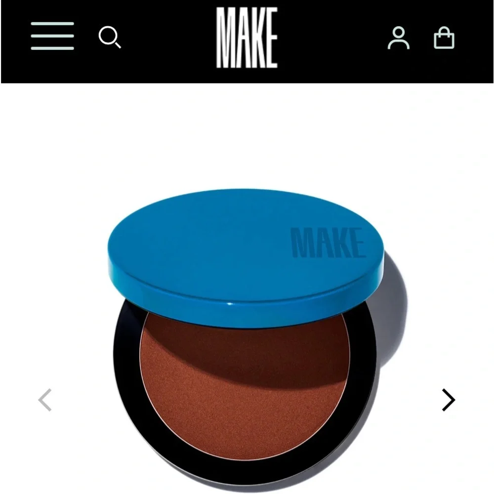 MAKE Skin Mimetic Microsuede bronzer in the shade Equinox
